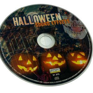 Halloween Sound Effects CD Scary Creepy Haunted House Delta Entertainment 2001